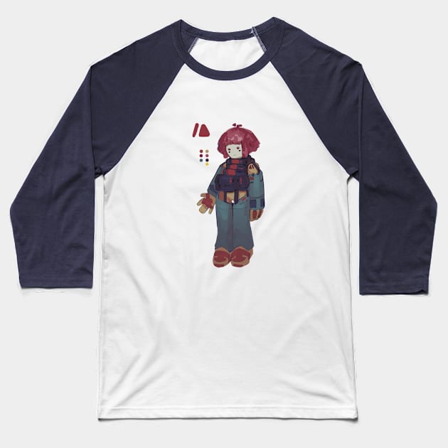 Enforcer Baseball T-Shirt by cokyfish